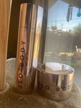 JLo Body Radiance Firming Body Serum & Balm Set